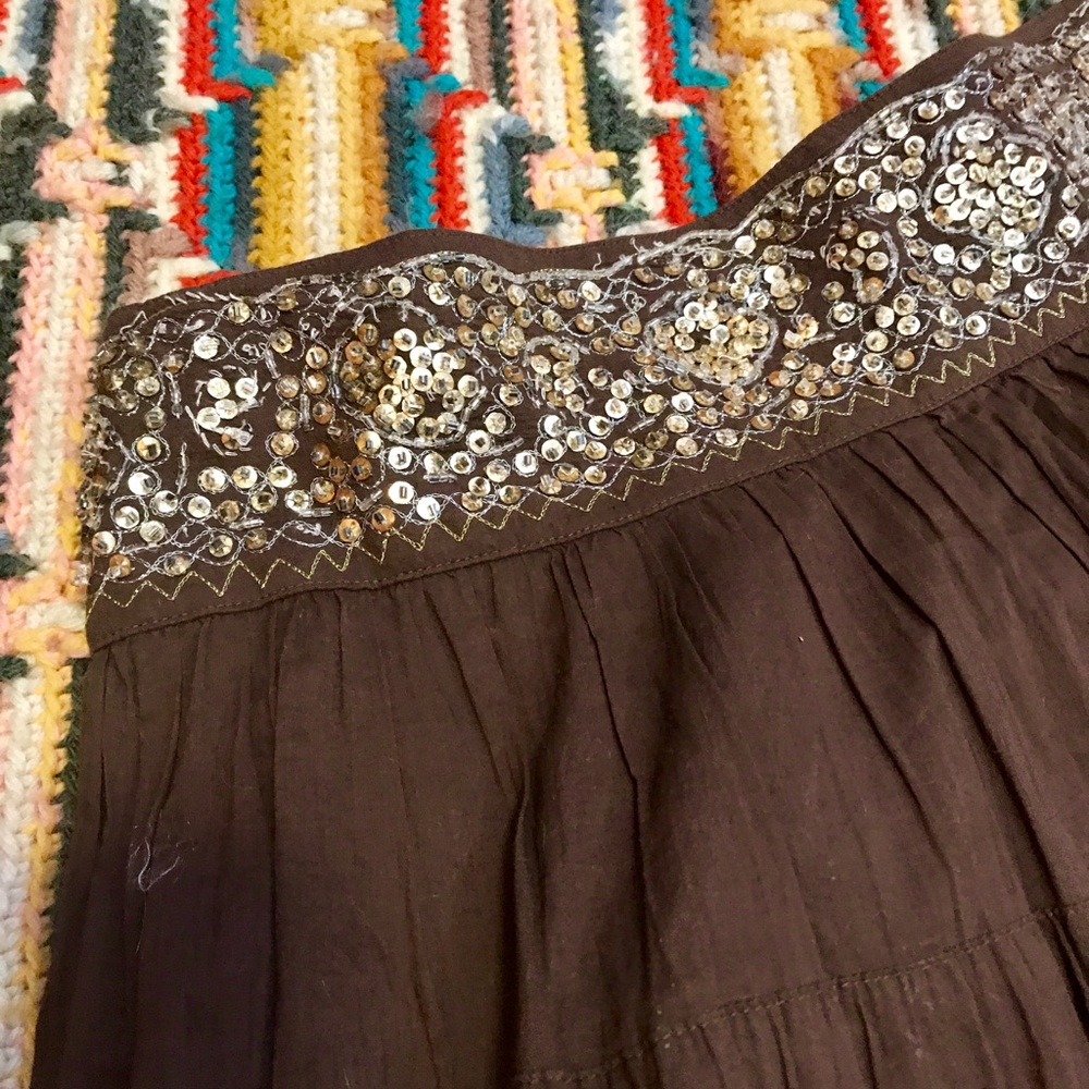 Vintage BCBG Max Azaria 90’s Mint Peasant Skirt